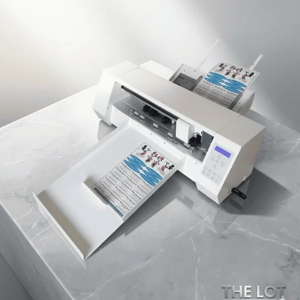 Máy cắt bế decal lên giấy tự động A330