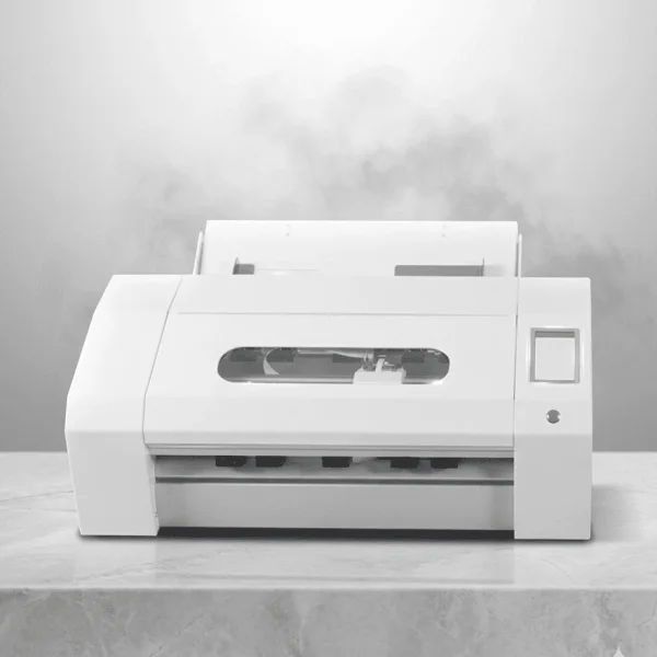 Máy cắt bế decal lên giấy tự động K350