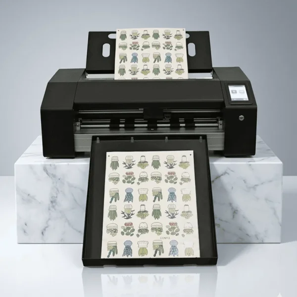 Máy cắt bế decal lên giấy tự động S16 Plus