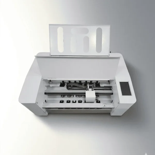 Máy cắt decal lên giấy tự động cắt và cần lằn S350 II