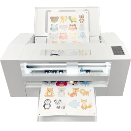 Máy cắt bế lên giấy tự động T350 (2 đầu cấn và cắt, máy làm hộp, máy cắt thiệp).