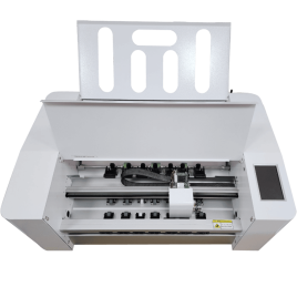 Máy cắt decal lên giấy tự động cắt và cần lằn S350 II