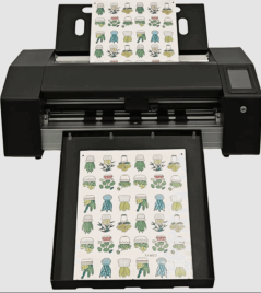 Máy cắt bế decal lên giấy tự động S16 Plus