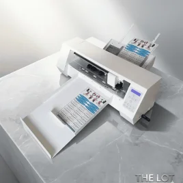 Máy cắt bế decal lên giấy tự động A330