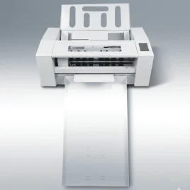 Máy cắt bế lên giấy tự động T420 2 đầu cấn và cắt, máy làm hộp, máy cắt thiệp