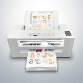 Máy cắt bế lên giấy tự động T350 (2 đầu cấn và cắt, máy làm hộp, máy cắt thiệp).